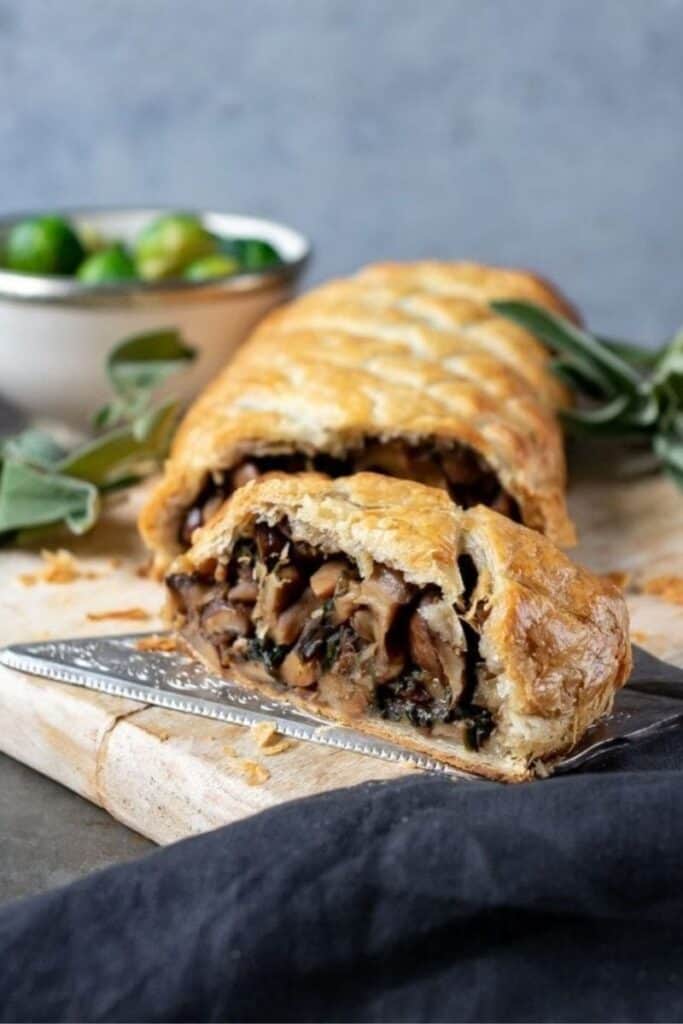 Mushroom Wellington by Veggie Desserts