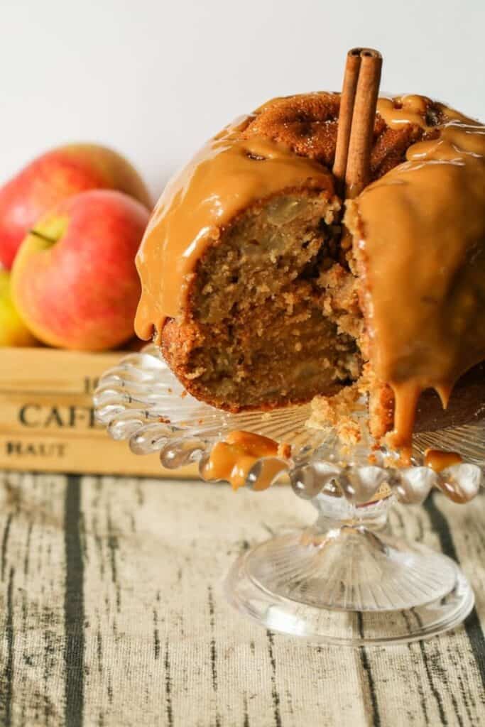 Autumnal spiced Apple Cake by Culinary Travels