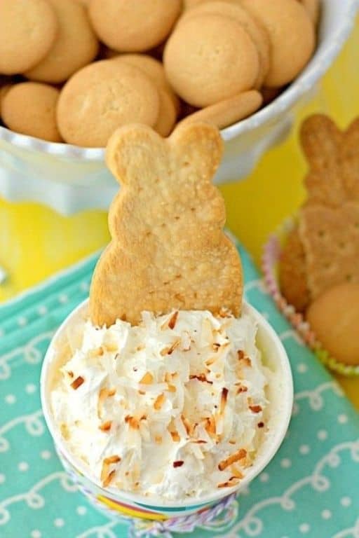 Coconut Cream Pie Cheesecake Dip by Food Folks and Fun