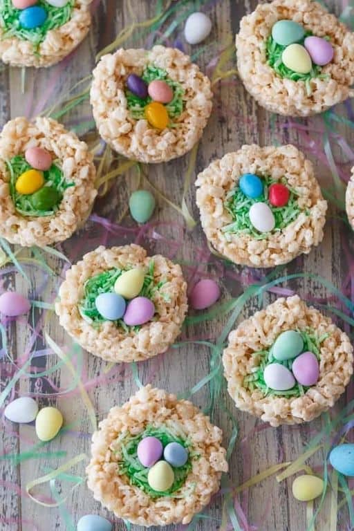 Krispie Easter Nests by Simply Stacie