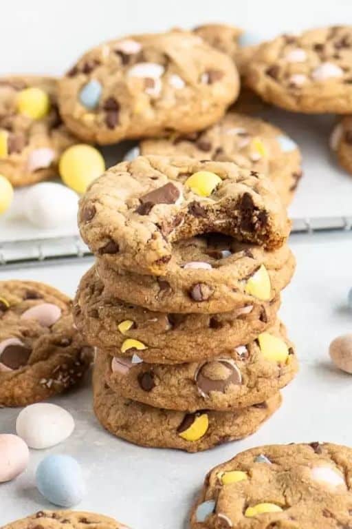 Mini Egg Cookies by The Itsy-Bitsy Kitchen