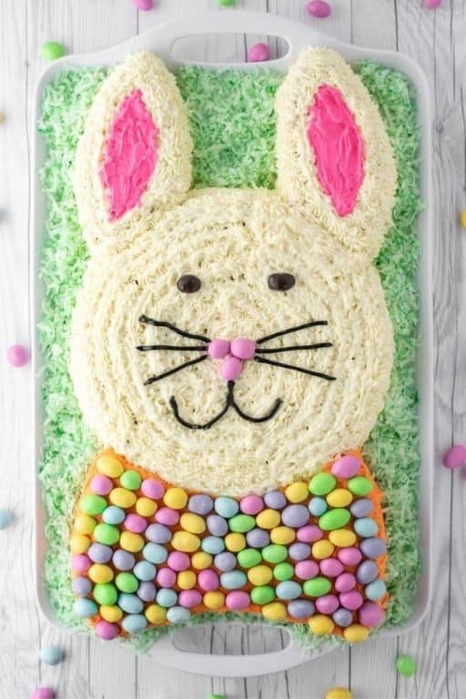 Easter Bunny Carrot Cake by Chisel and Fork