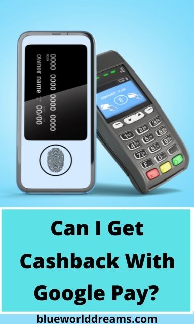 Cahsback with Google Pay Pinterest Pin