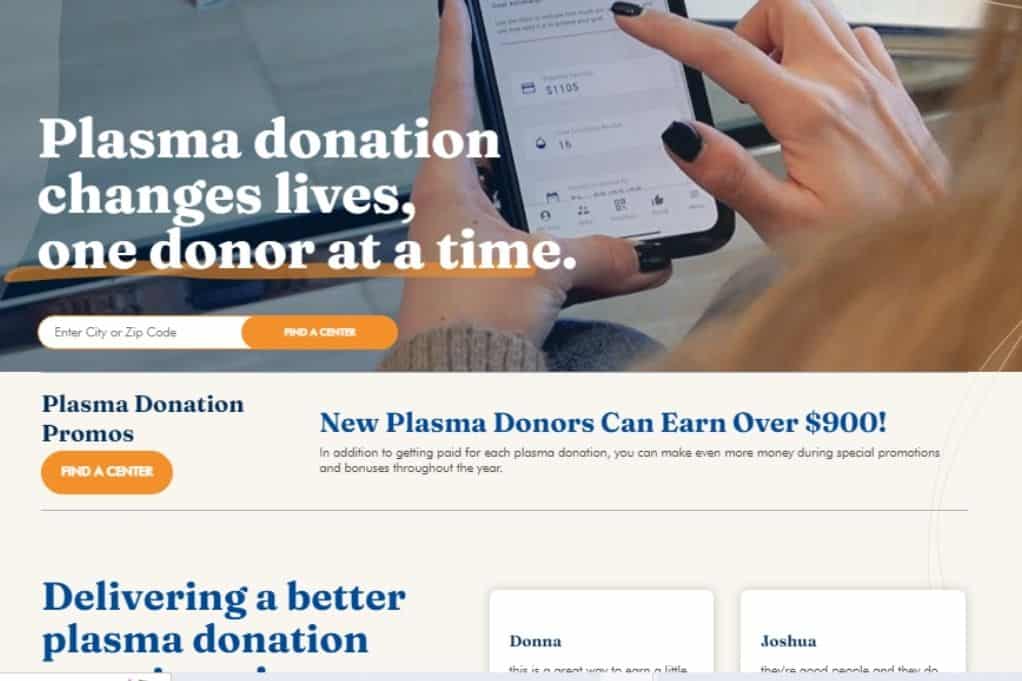 Octapharma Plasma new plasma donor promos