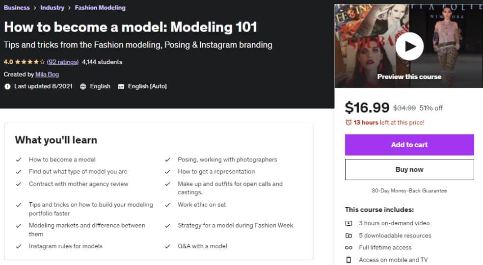 how to become an alternative model course