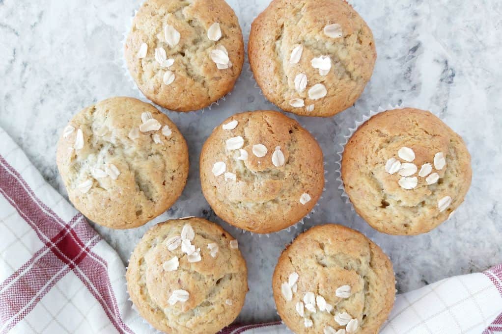 banana breakfast muffins